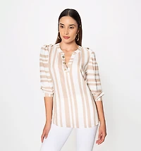 WOMEN'S SLEEVE 3/4 BLOUSE
