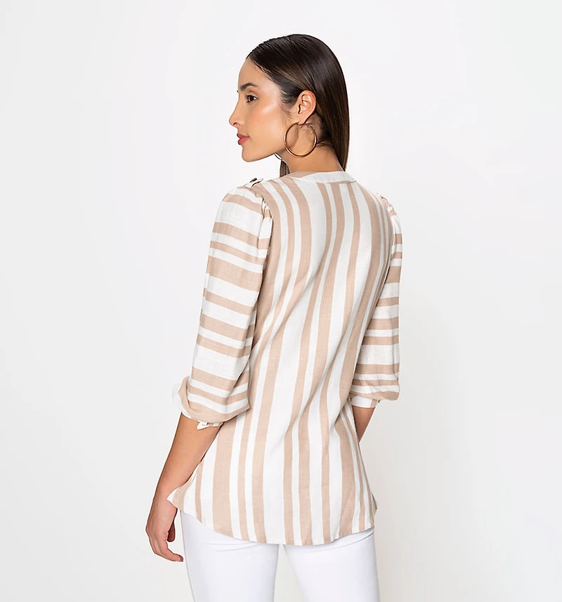 WOMEN'S SLEEVE 3/4 BLOUSE