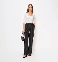 WOMEN'S SEMI FLARED PANTS