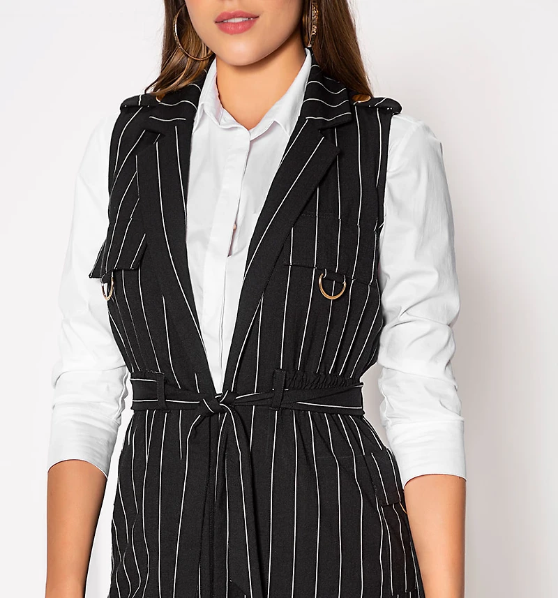 WOMEN'S SLEEVELESS KIMONO