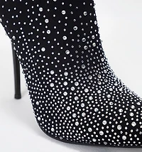 Over the Knee Sock Boot with Silver Hot Fix