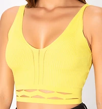 Woven Blouse With Detail At The Waist