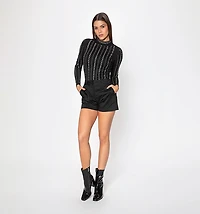 Crop top with hotfix