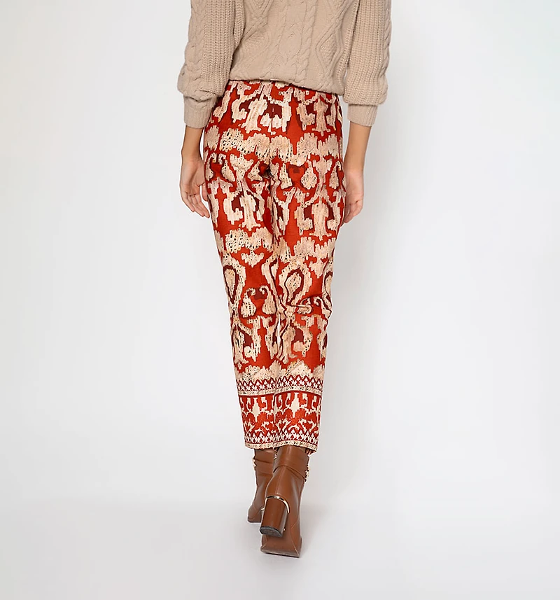 HIGH WAIST CHINO PANTS