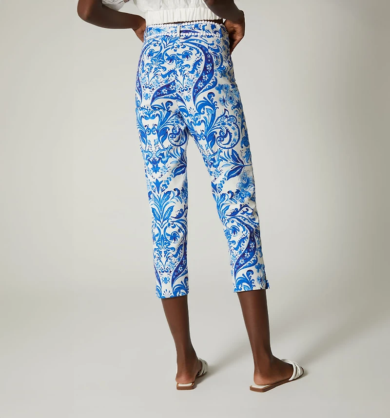 Capri Pants with Tie Strap