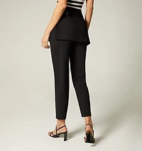 LONG PANTS WITH OVERLAY SKIRT