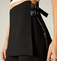LONG PANTS WITH OVERLAY SKIRT