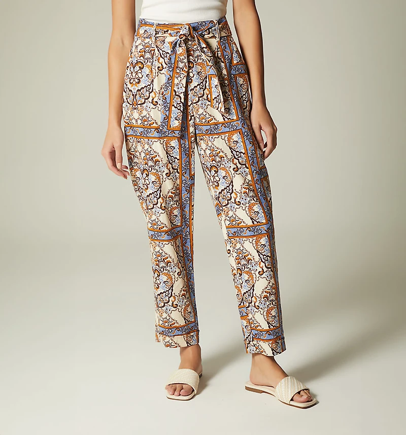 HIGH WAIST CARROT PANTS