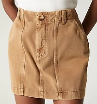 Short Cargo Skirt at the Waist