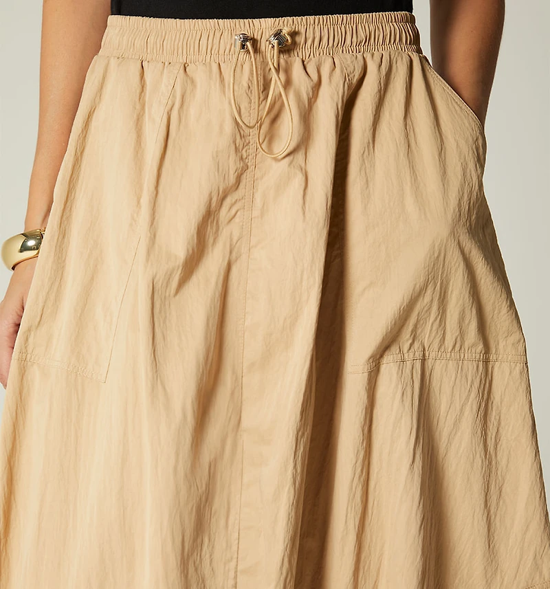 LONG SKIRT WITH GATHERING