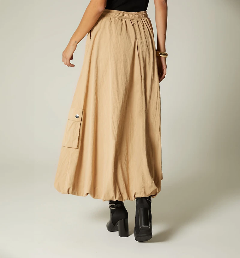 LONG SKIRT WITH GATHERING
