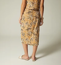 MIDI SKIRT WITH SLIT