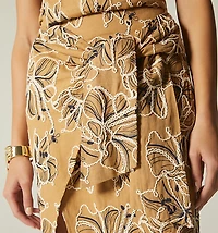 MIDI SKIRT WITH SLIT