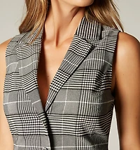SHORT VEST WITH LAPEL