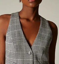 VEST WITH FLAPS AND BACK HARDWARE