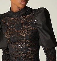 PUFF SLEEVE BODYSUIT