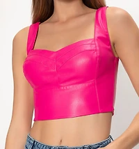 CROP STRAPS WITH ZIPPER