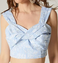 WIDE STRAP BLOUSE