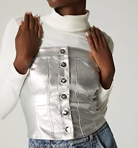 CROP BLOUSE CORSET STYLE