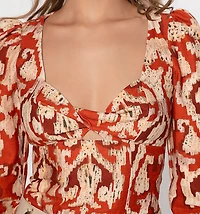 BLOUSE 3/4 SLEEVE