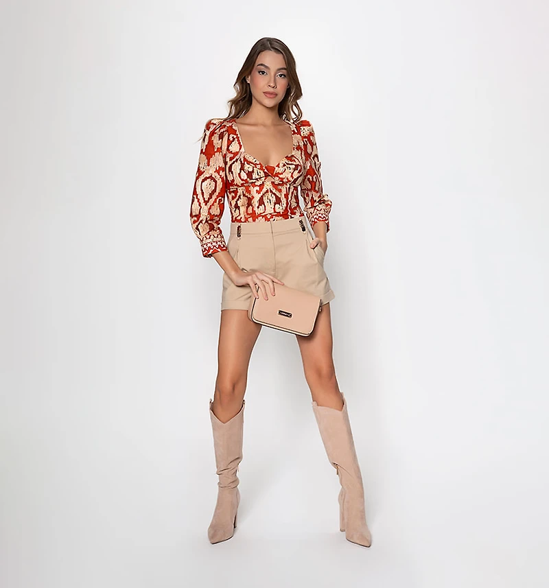 BLOUSE 3/4 SLEEVE
