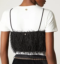 Fringe Crop Blouse