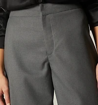 HIGH WAIST PANTS SET STRAPLESS BLOUSE