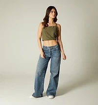 STRAP BLOUSE WITH BUCKLE