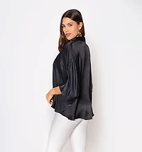 LONG SLEEVE BATWING BLOUSE
