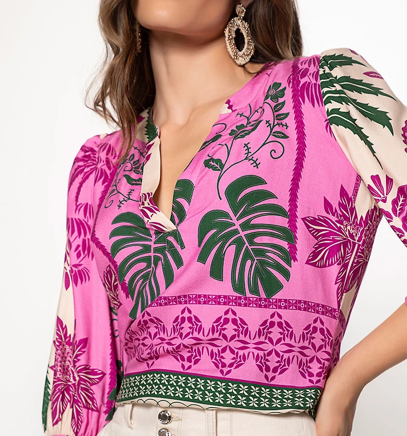 3/4 Sleeve Blouse