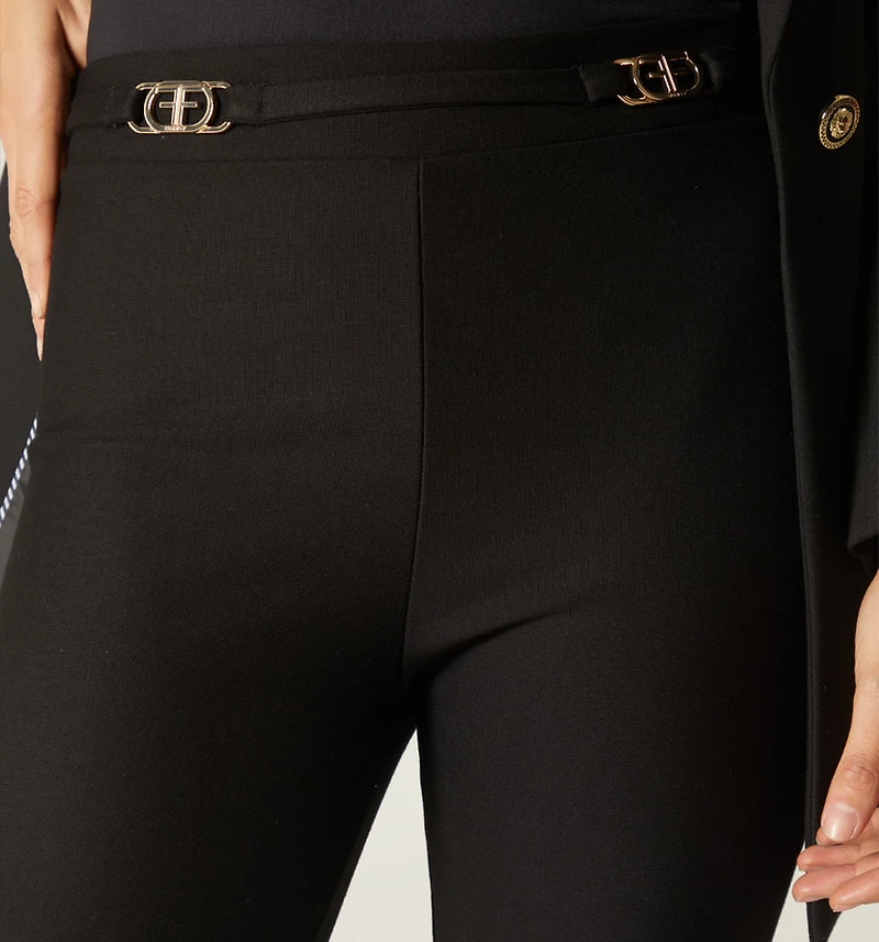 Straight Leg Leggings with Hardware Preti