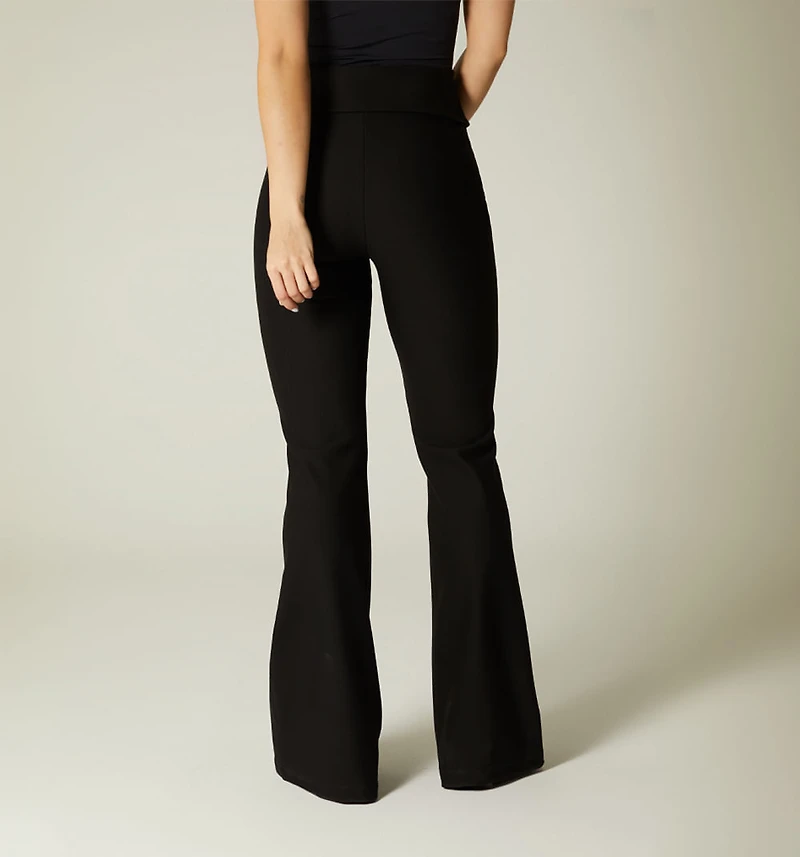HIGH WAIST SKINNY LEG PANTS WITH DETAIL