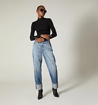 LONG SLEEVE KNITTED SWEATER