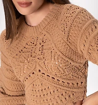 KNITTED SWEATER LACE