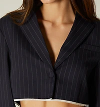 CROP BLAZER