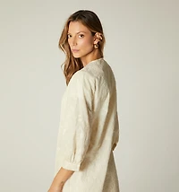 KIMONO STYLE OVERCOAT WITH BELL SLEEVES