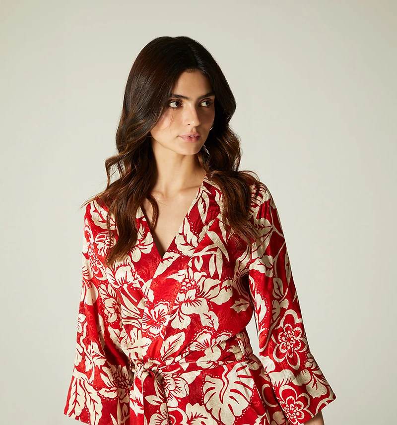 OVERCOAT 3/4 SLEEVE WITH BELT SAME