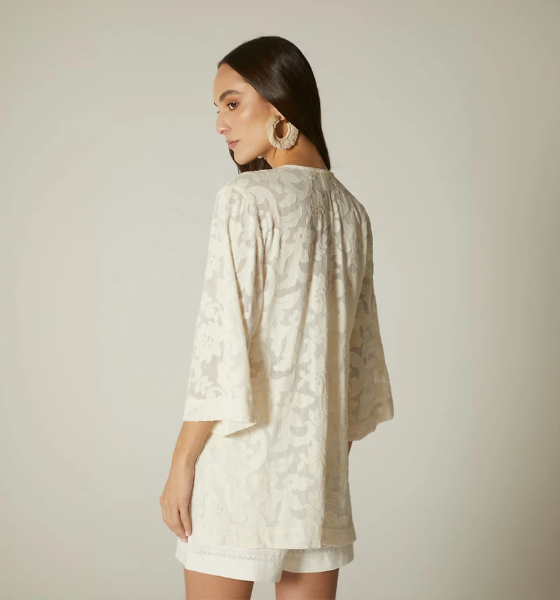 OVERCOAT 3/4 SLEEVE