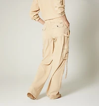 PALAZZO JEAN, HIGH WAIST, UTILITY POCKETS