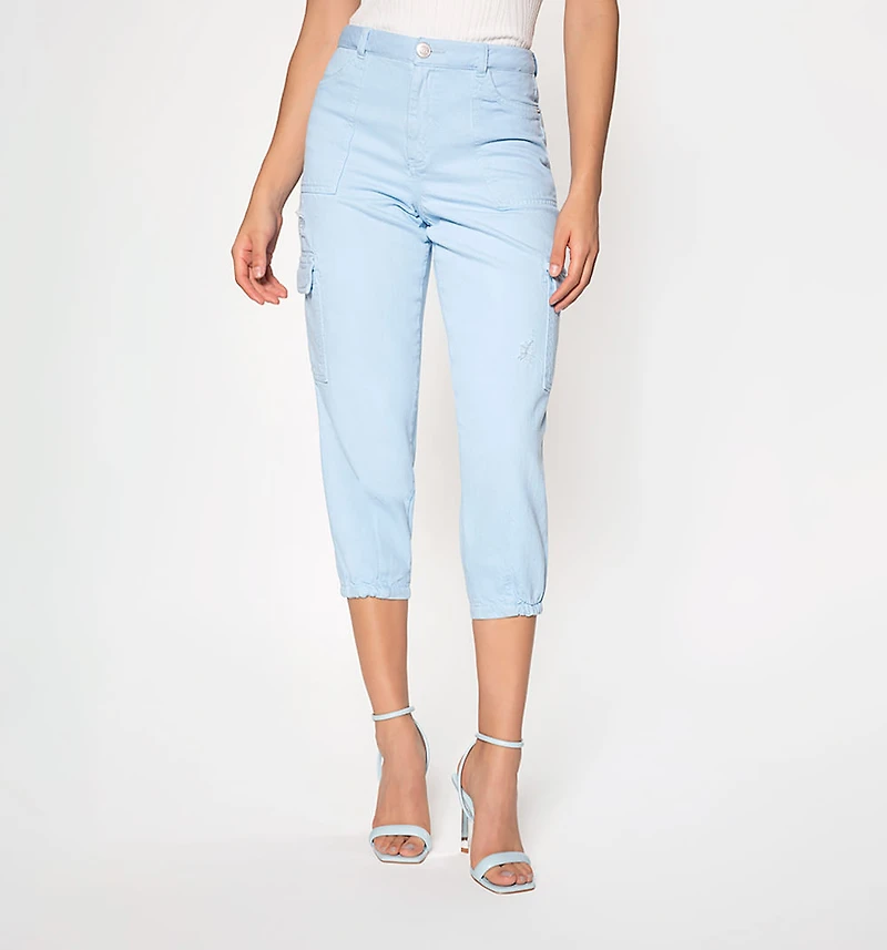 HIGH-WAISTED JOGGER, UTILITY POCKETS