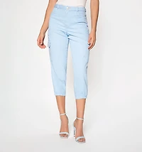 HIGH-WAISTED JOGGER, UTILITY POCKETS