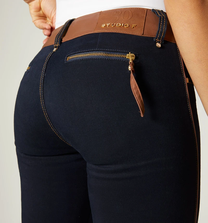 ULTRASLIM MID-RISE JEAN, ZIPPERS, COMB