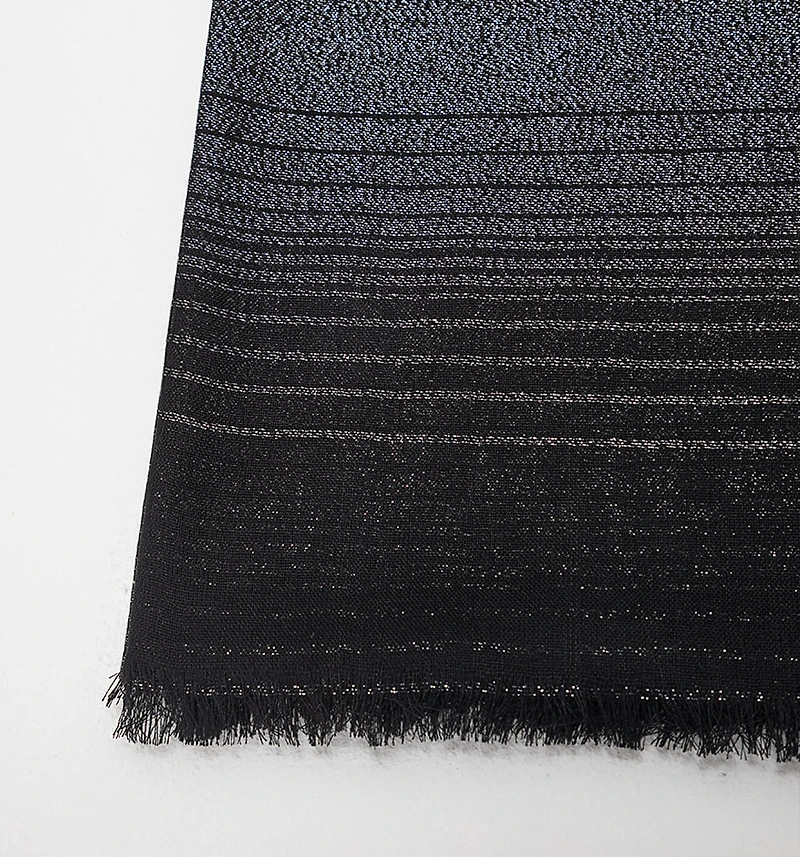 STRIPED LUREX PASHMINA
