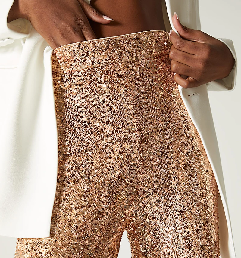 SUPER HIGH WAIST FLARE PANTS