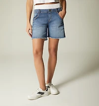 Short, Double Waistband, with Side Tape