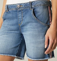 Short, Double Waistband, with Side Tape