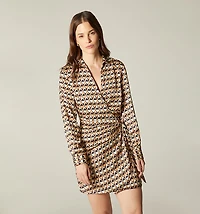 SHORT LONG-SLEEVE DRESS