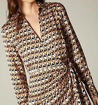 SHORT LONG-SLEEVE DRESS