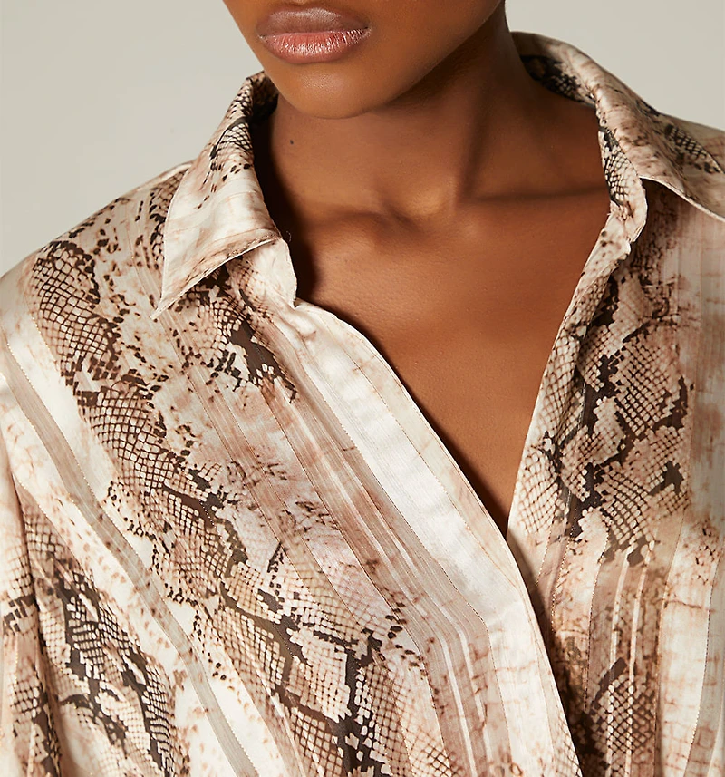 LONG SLEEVE BODY WITH CROSSOVER FRONT