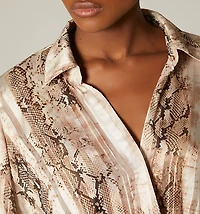 LONG SLEEVE BODY WITH CROSSOVER FRONT